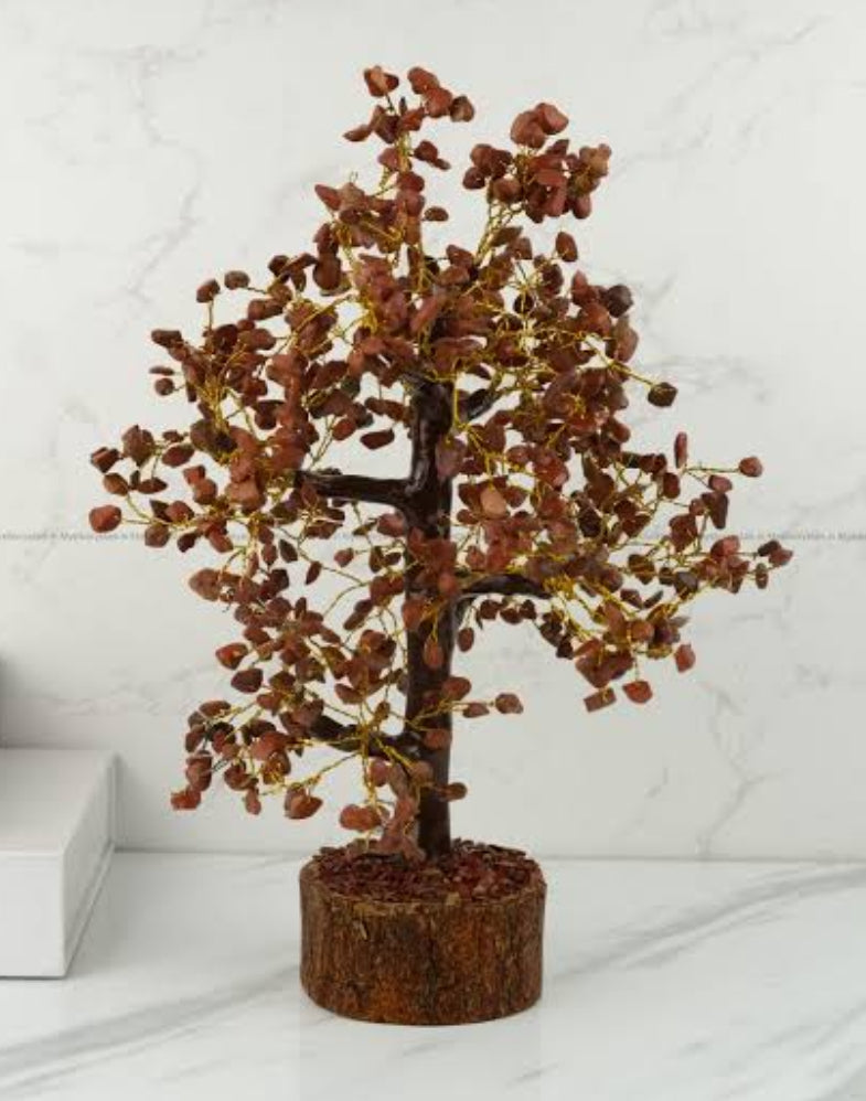 Red Jasper Crystal Tree – Strength, Stability & Grounding Energy