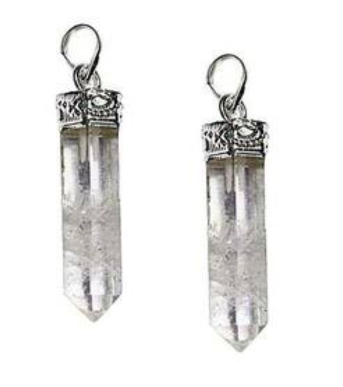 Clear Quartz Pendant – Natural Crystal Necklace