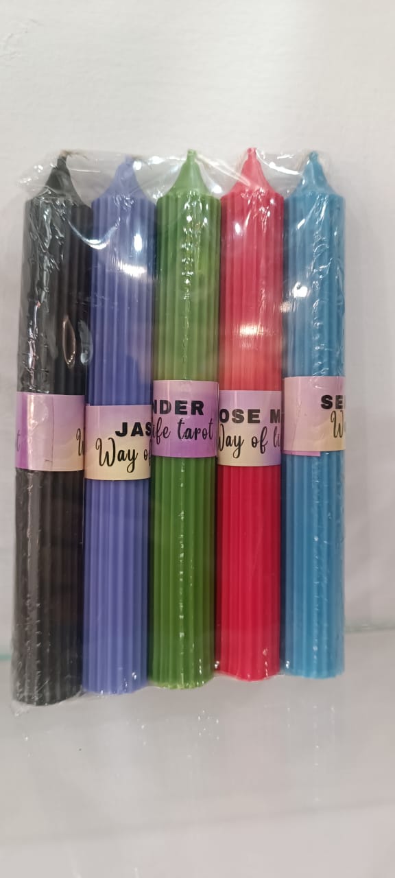 Pillar Fragrance Candles for Reiki, Meditation & Home Décor