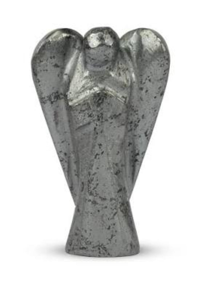 Hematite Angel – Protection, Grounding & Strength