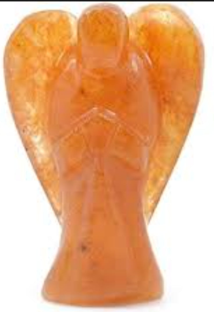 Citrine Crystal Angel – Abundance & Positivity | Shopify Product Description