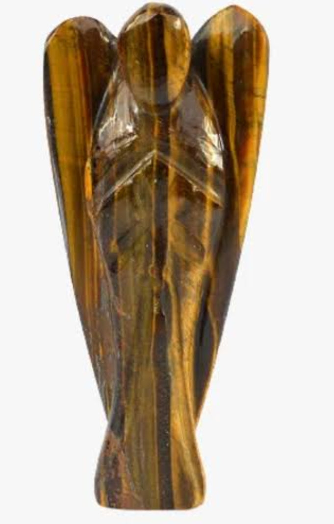 Tiger Eye Angel – Courage, Protection & Confidence
