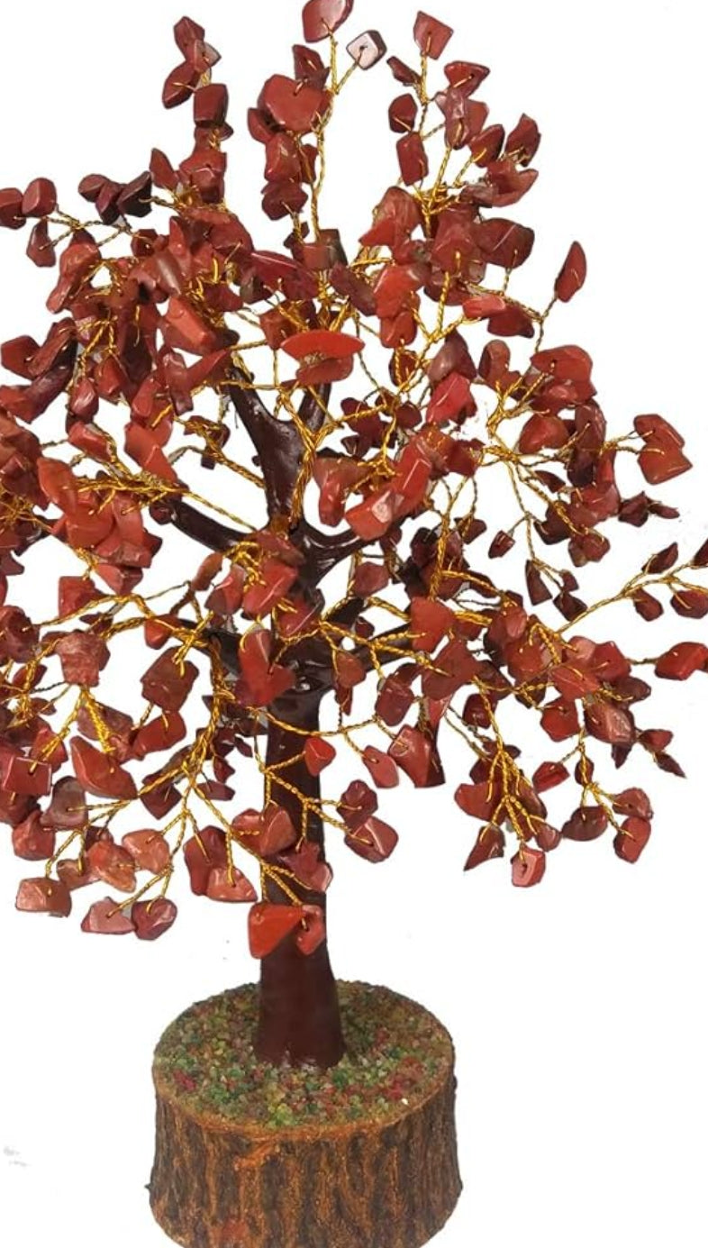 Red Jasper Crystal Tree – Strength, Stability & Grounding Energy