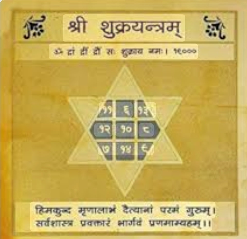 Shri Shukra Yantram