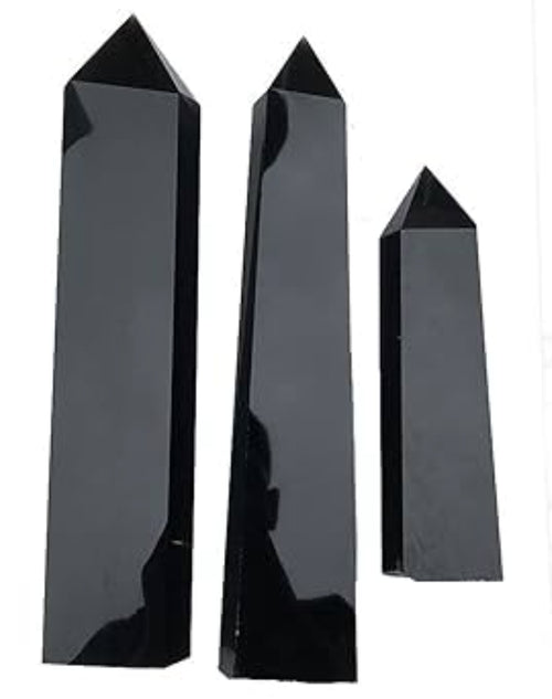 Black Obsidian Wand – Protection & Energy Cleansing Tool
