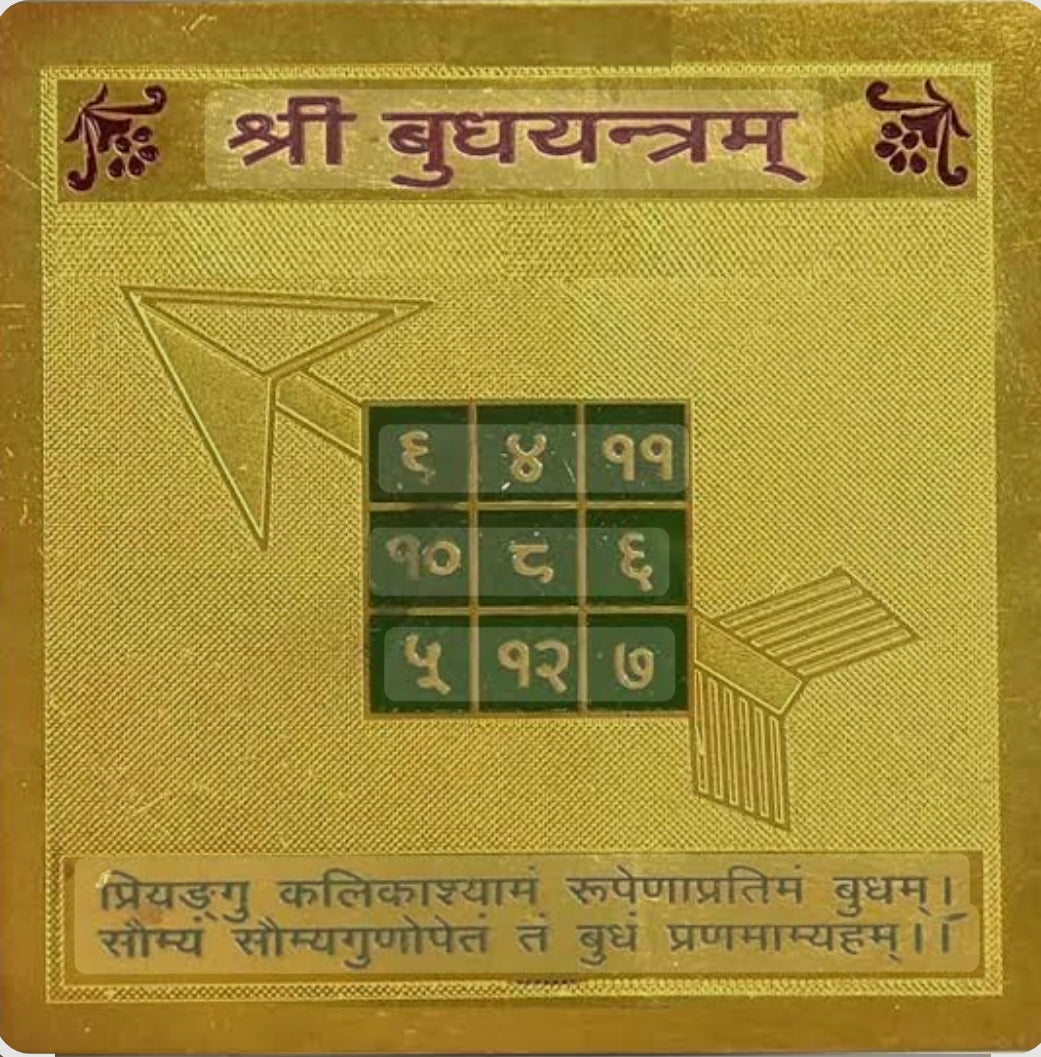 Shri Budh Yantra