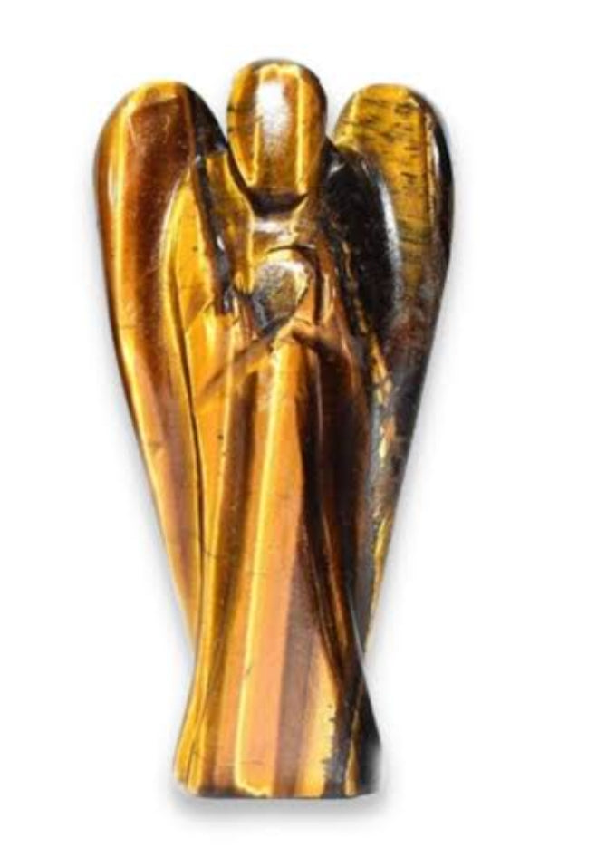 Tiger Eye Angel – Courage, Protection & Confidence