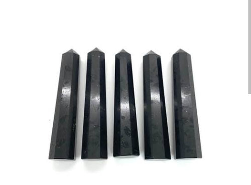 Black Tourmaline Wand – Powerful Protection & Grounding Tool