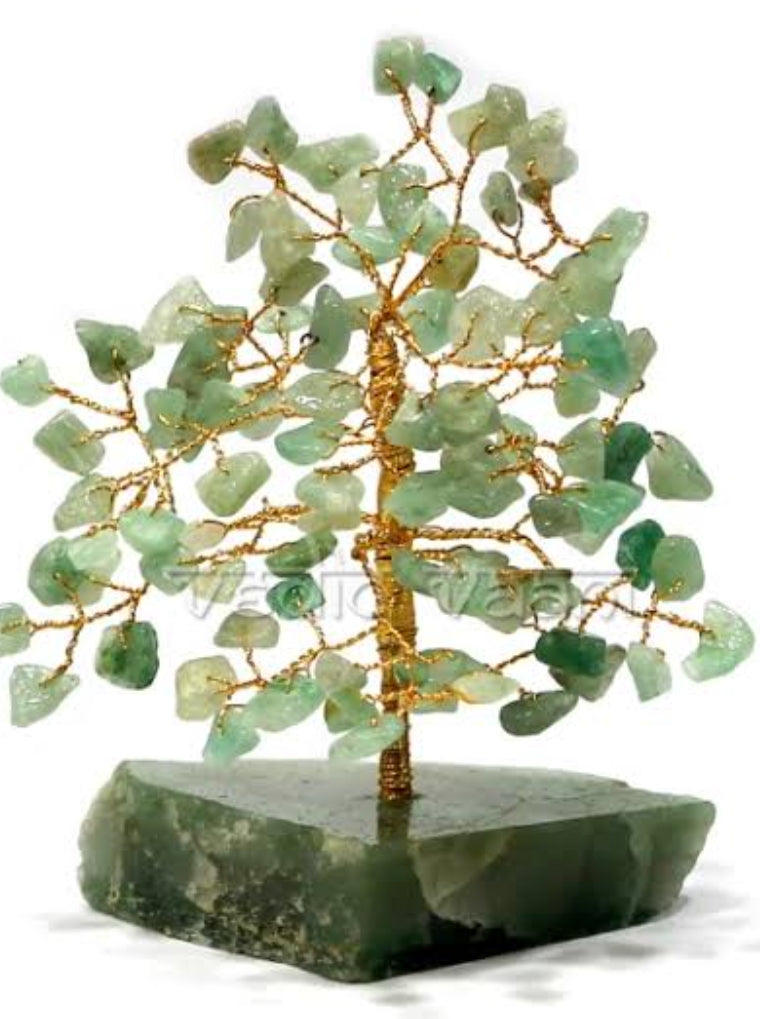 Green Aventurine Crystal Tree – Prosperity & Healing Décor