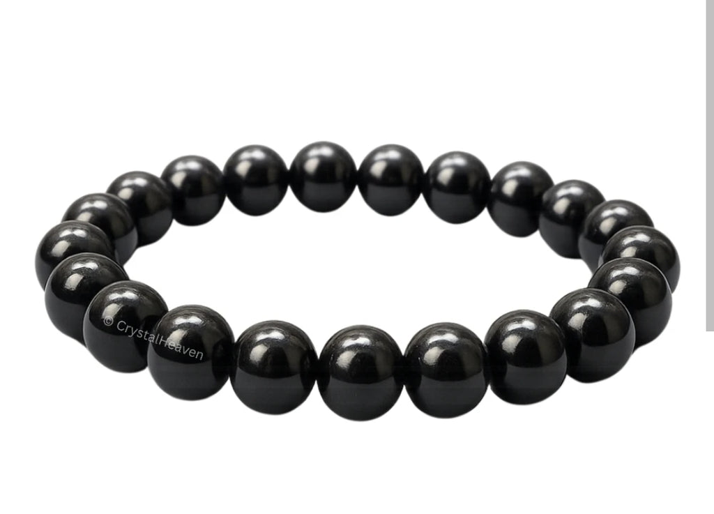 Black Obsidian Bracelet with Certificate