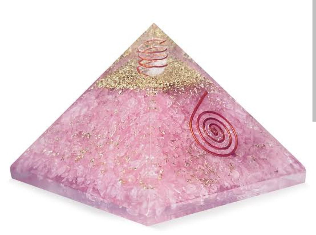 Rose Quartz Pyramid – Love, Healing & Harmony