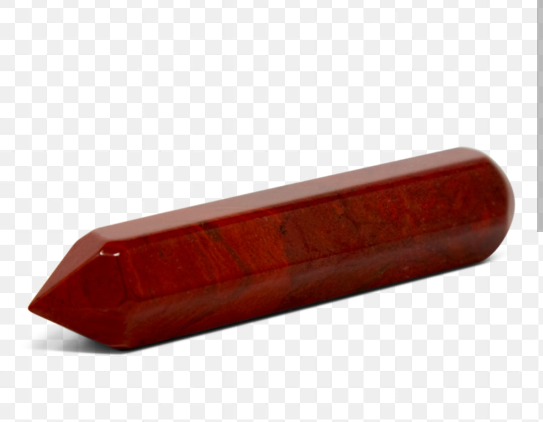 Red Jasper Wand – Grounding & Vital Energy Tool