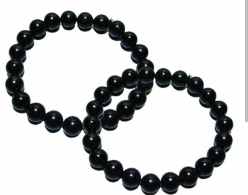 Black Tourmaline Bracelet with Certificate