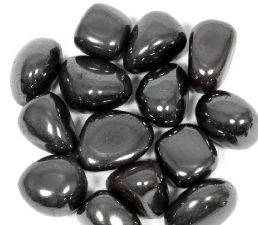 Hematite Tumble Stone – Grounding • Protection • Strength