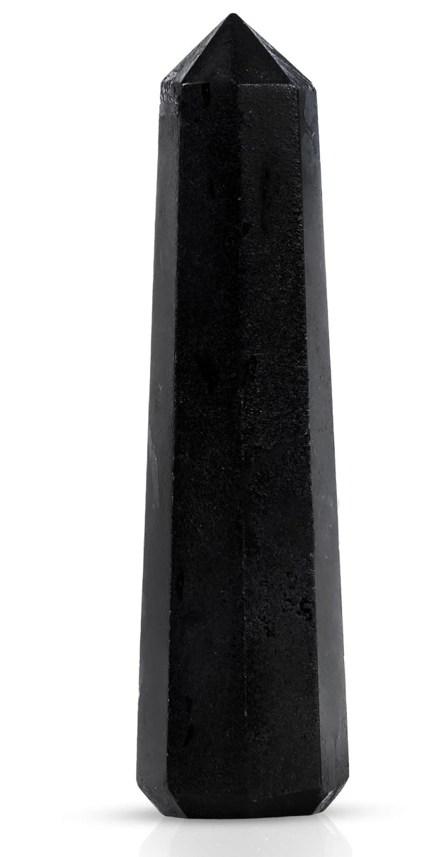 Black Tourmaline Wand – Powerful Protection & Grounding Tool