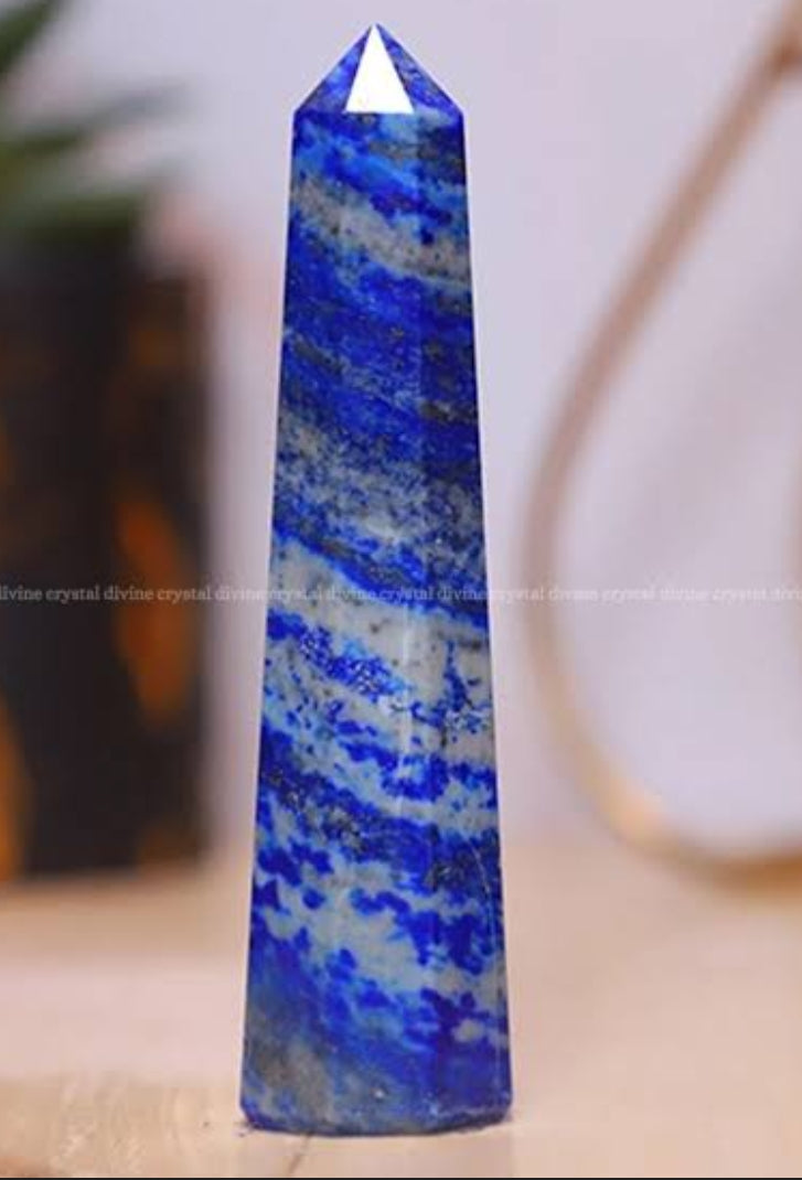 Lapis Lazuli Wand – Wisdom, Truth & Spiritual Awakening