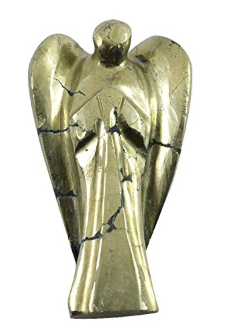 Pyrite Angel – Crystal of Wealth, Protection & Confidence
