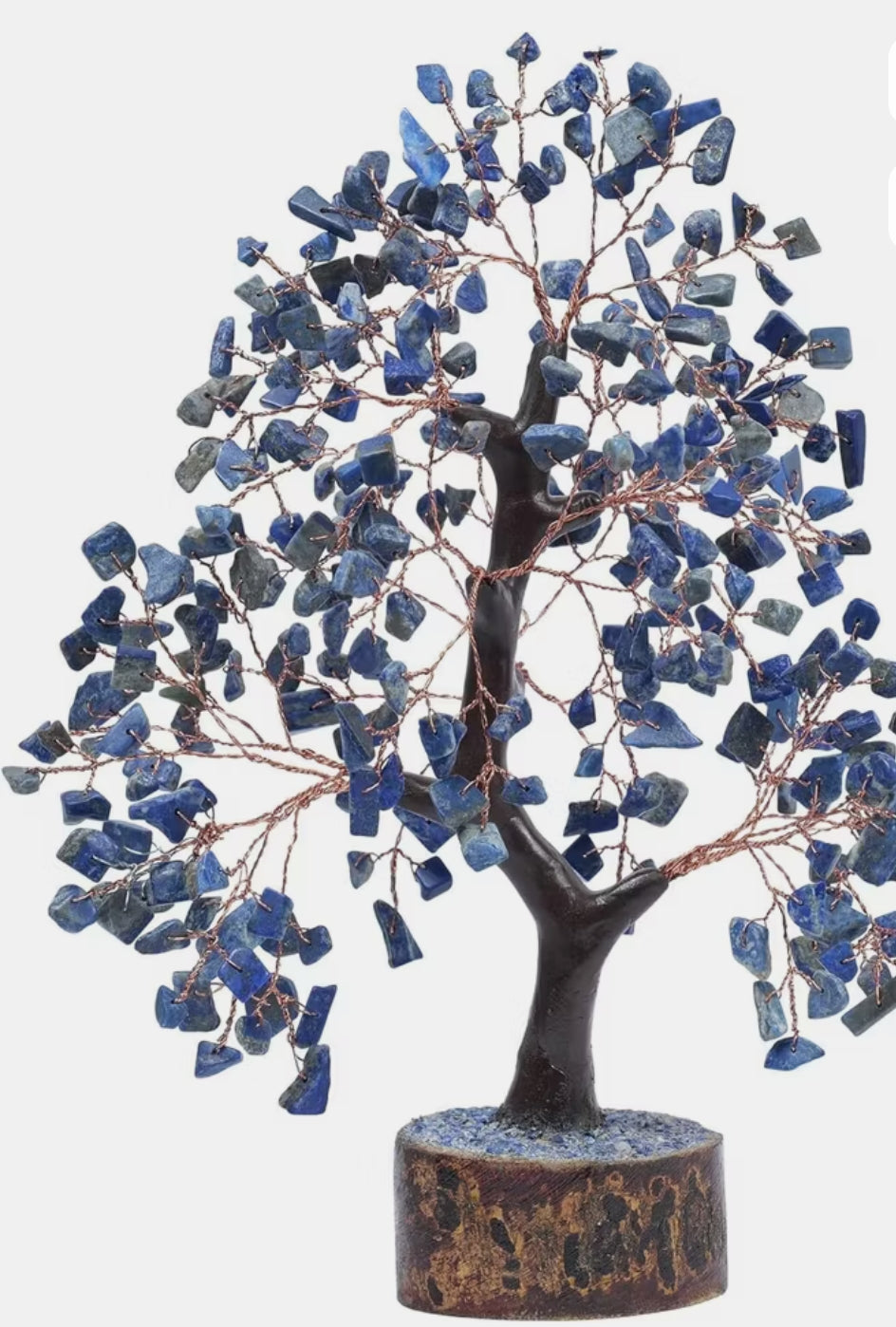 Lapis Lazuli Crystal Tree – Wisdom & Truth Decor